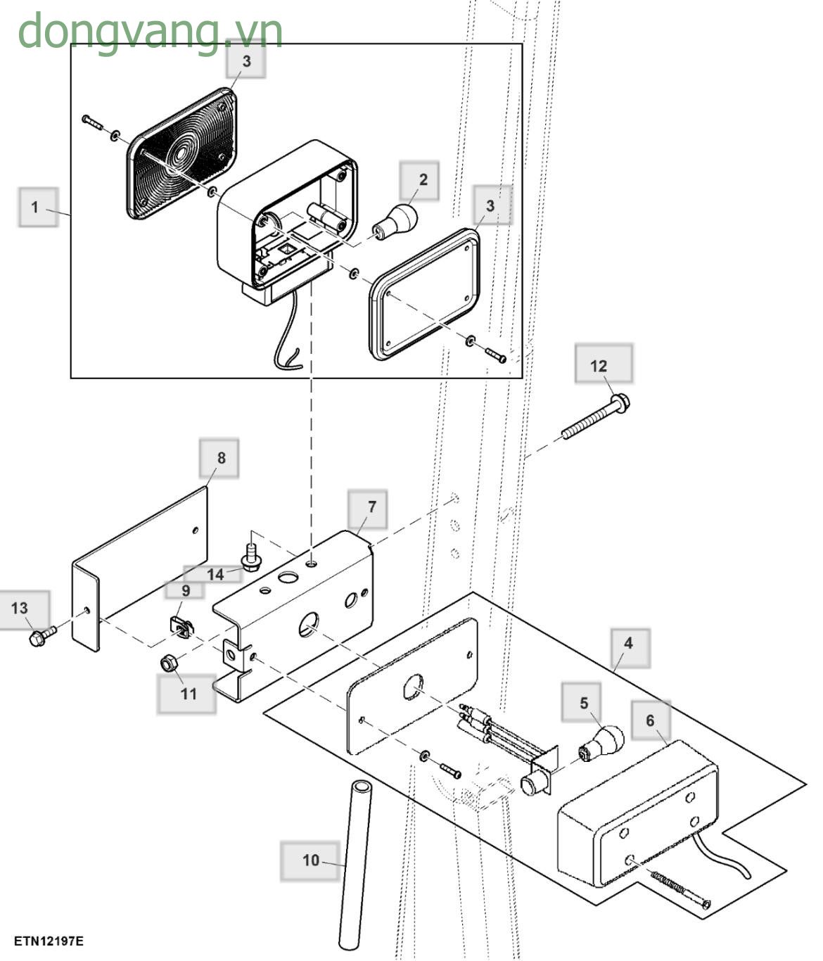 Rops Tail Lamp - ST696334
